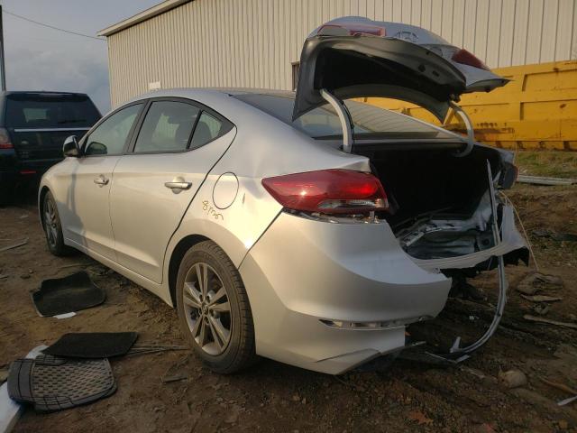 5NPD84LF5JH240781 - 2018 HYUNDAI ELANTRA SEL SILVER photo 3