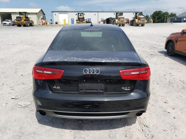 WAUHGAFCXCN083544 - 2012 AUDI A6 PRESTIGE შავი ფოტო 6