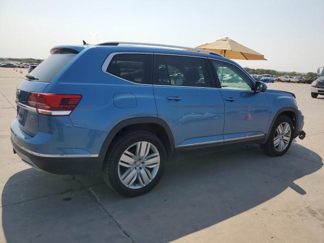 1V2NR2CA7KC503150 - 2019 VOLKSWAGEN ATLAS SEL PREMIUM BLUE photo 3