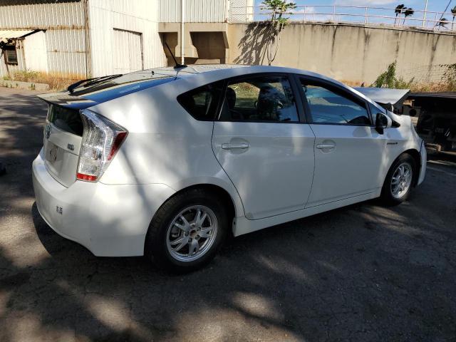 JTDKN3DU3B0253342 - 2011 TOYOTA PRIUS WHITE photo 3