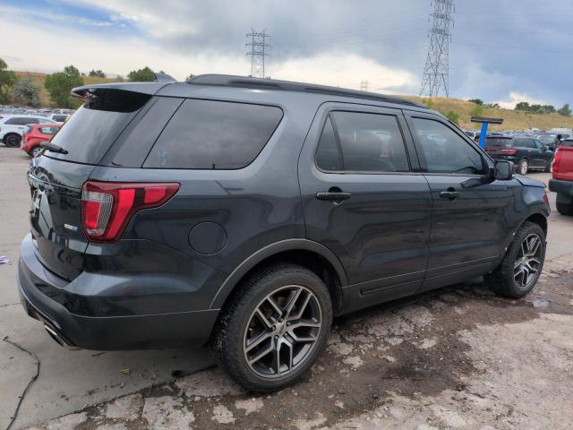 1FM5K8GTXHGB57919 - 2017 FORD EXPLORER SPORT CHARCOAL photo 3