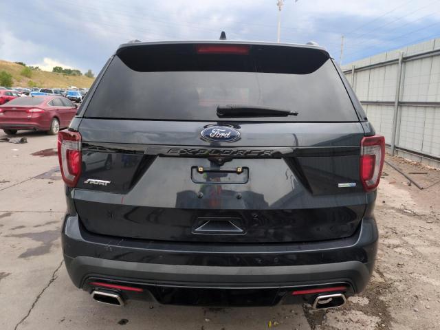 1FM5K8GTXHGB57919 - 2017 FORD EXPLORER SPORT CHARCOAL photo 6