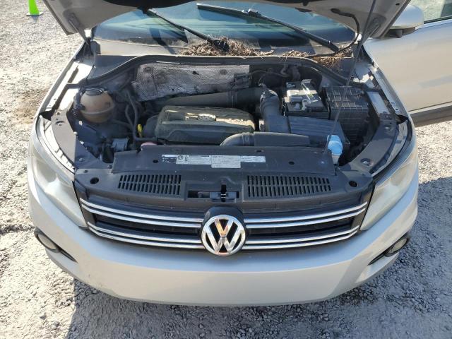 WVGAV3AX7EW563811 - 2014 VOLKSWAGEN TIGUAN S 银色 照片 12