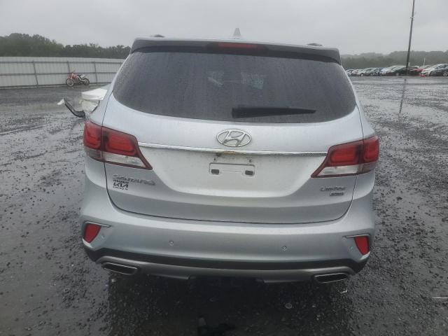 KM8SR4HF3HU256180 - 2017 HYUNDAI SANTA FE SE ULTIMATE SILVER photo 6