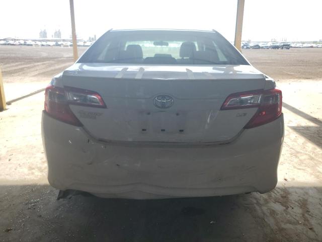 4T4BF1FK2DR293230 - 2013 TOYOTA CAMRY L WHITE photo 6