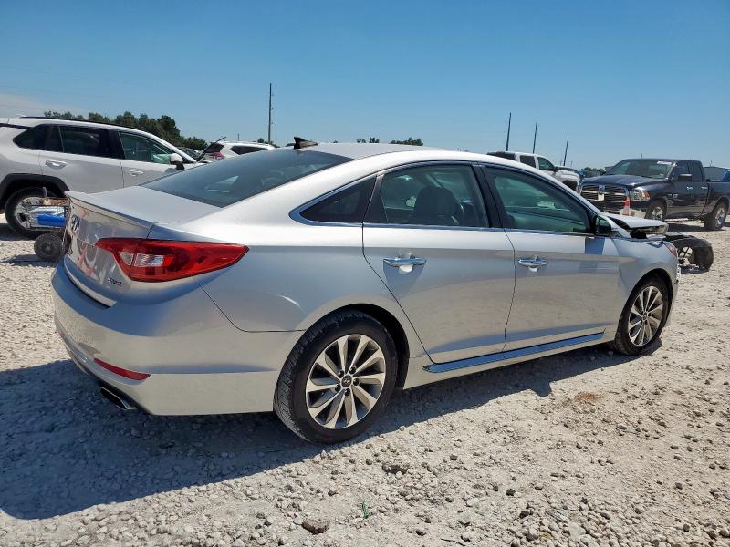 5NPE34AF1HH587864 - 2017 HYUNDAI SONATA SPORT SILVER photo 3