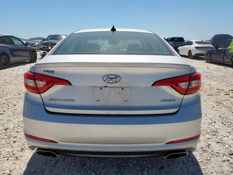 5NPE34AF1HH587864 - 2017 HYUNDAI SONATA SPORT SILVER photo 6
