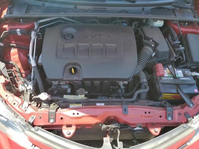 5YFBURHE5KP896080 - 2019 TOYOTA COROLLA L 勃艮第红 照片 11