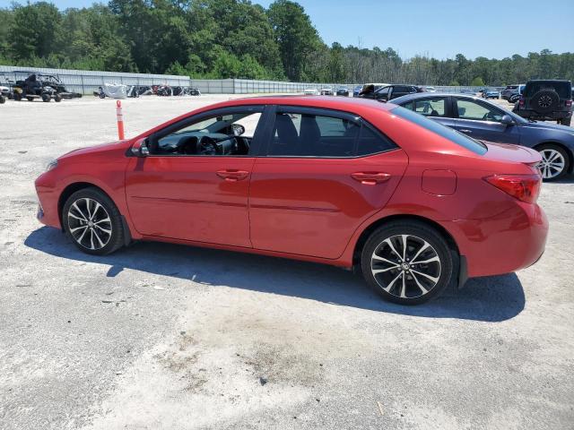 5YFBURHE5KP896080 - 2019 TOYOTA COROLLA L 勃艮第红 照片 2