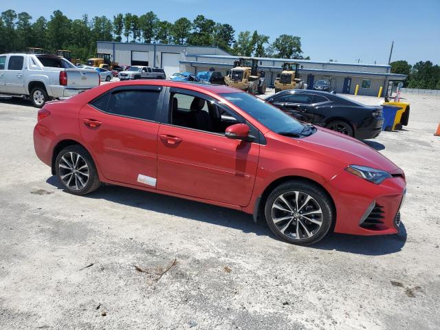 5YFBURHE5KP896080 - 2019 TOYOTA COROLLA L 勃艮第红 照片 4