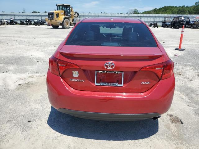 5YFBURHE5KP896080 - 2019 TOYOTA COROLLA L 勃艮第红 照片 6