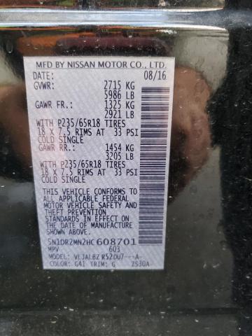 5N1DR2MN2HC608701 - 2017 NISSAN PATHFINDER S Qara foto 13