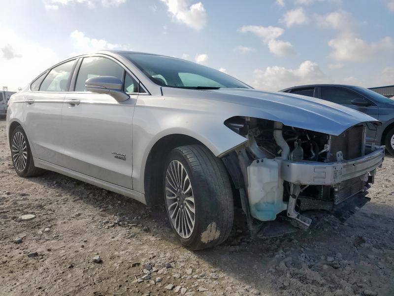 3FA6P0SU4HR275426 - 2017 FORD FUSION TITANIUM PHEV Күміс фото 4