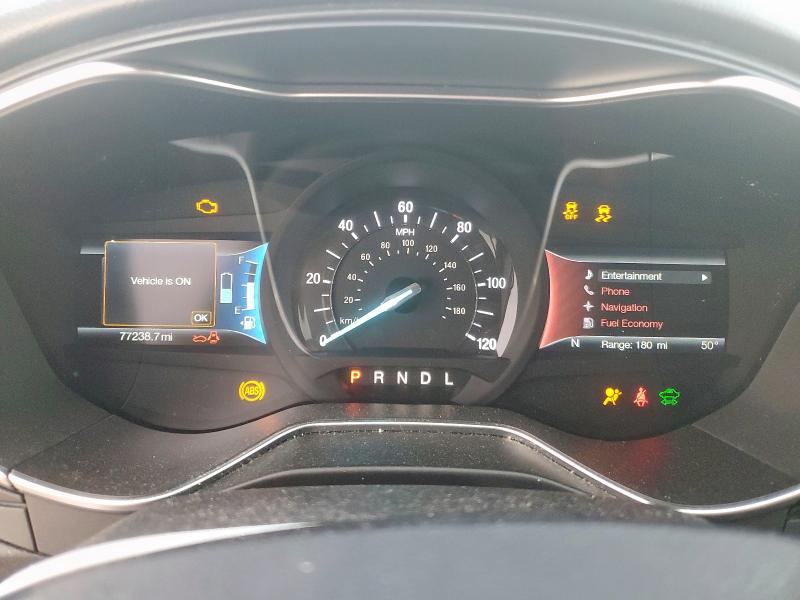 3FA6P0SU4HR275426 - 2017 FORD FUSION TITANIUM PHEV Күміс фото 9