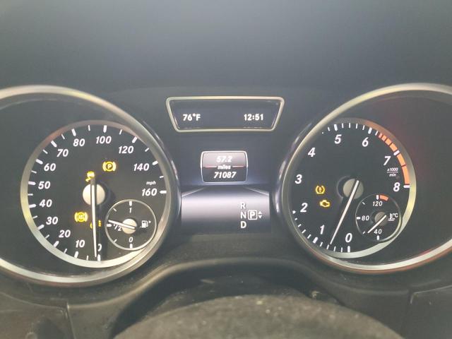 4JGDA5HB1EA306106 - 2014 MERCEDES-BENZ ML 350 4MATIC GRAY photo 9