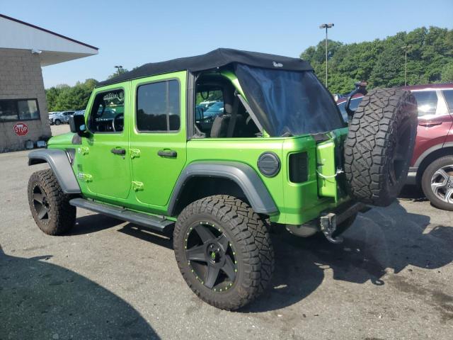 1C4HJXDN5JW263677 - 2018 JEEP WRANGLER U SPORT Жасыл фото 2