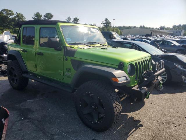 1C4HJXDN5JW263677 - 2018 JEEP WRANGLER U SPORT Жасыл фото 4