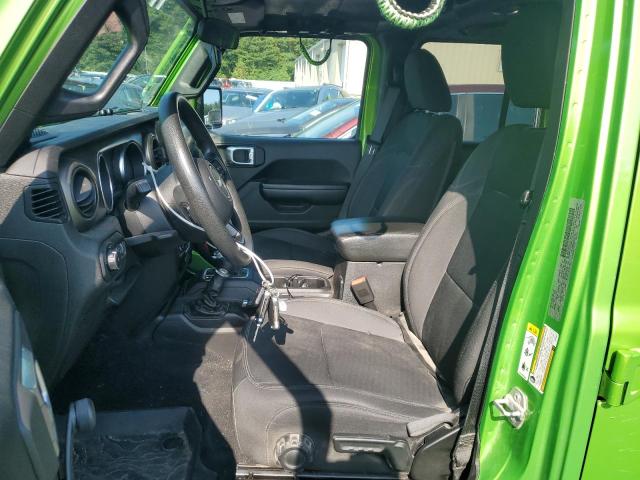 1C4HJXDN5JW263677 - 2018 JEEP WRANGLER U SPORT Жасыл фото 7