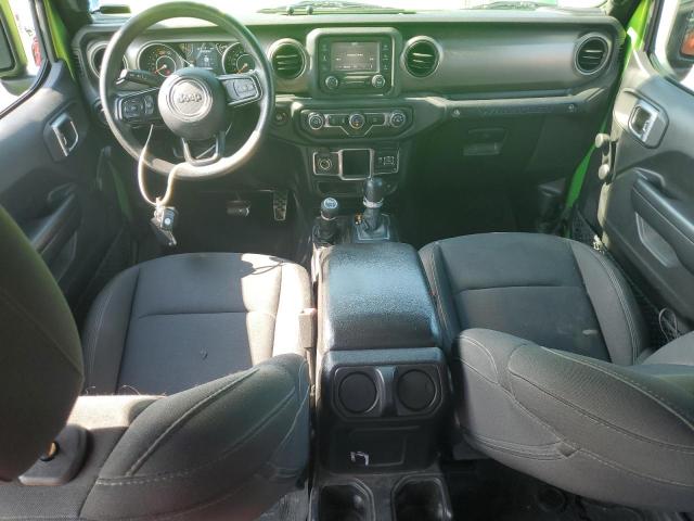 1C4HJXDN5JW263677 - 2018 JEEP WRANGLER U SPORT Жасыл фото 8