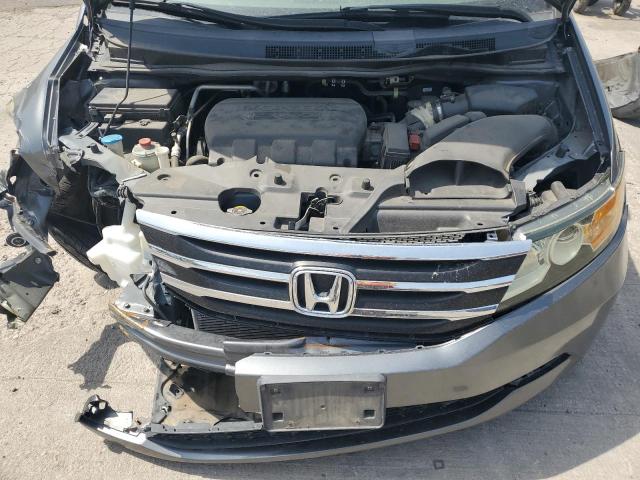 5FNRL5H64CB037367 - 2012 HONDA ODYSSEY EXL GRAY photo 12