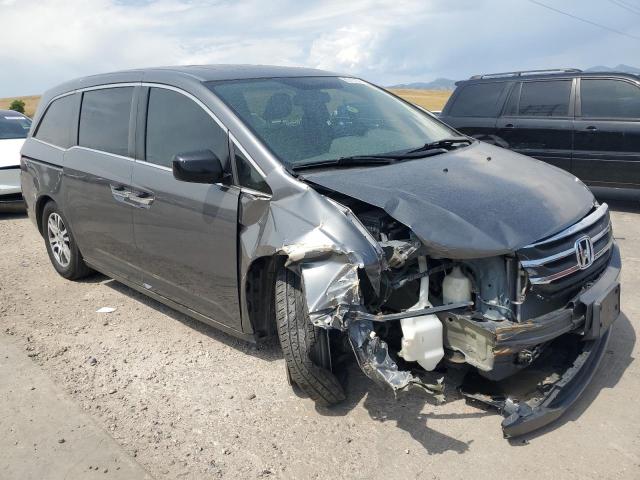 5FNRL5H64CB037367 - 2012 HONDA ODYSSEY EXL GRAY photo 4