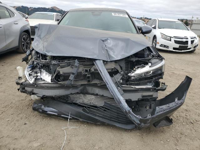 JHMFE1F71NX001001 - 2022 HONDA CIVIC EX GRAY photo 5