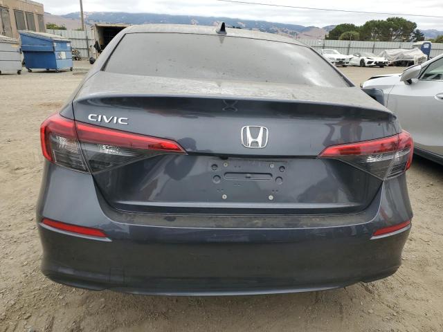 JHMFE1F71NX001001 - 2022 HONDA CIVIC EX GRAY photo 6