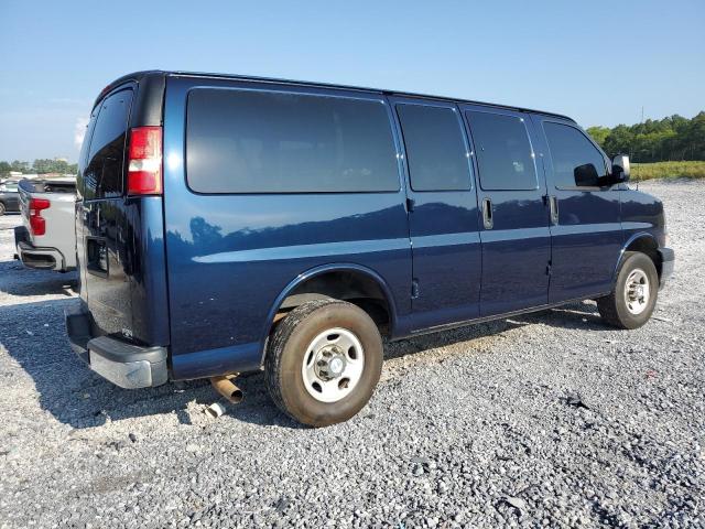 1GAZGMFG3K1232645 - 2019 CHEVROLET EXPRESS G3 LT Blau Foto 3