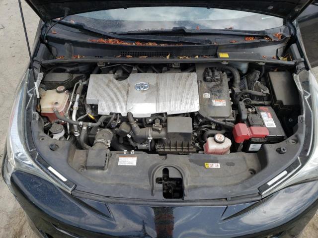 JTDKBRFU9J3600498 - 2018 TOYOTA PRIUS BLACK photo 11