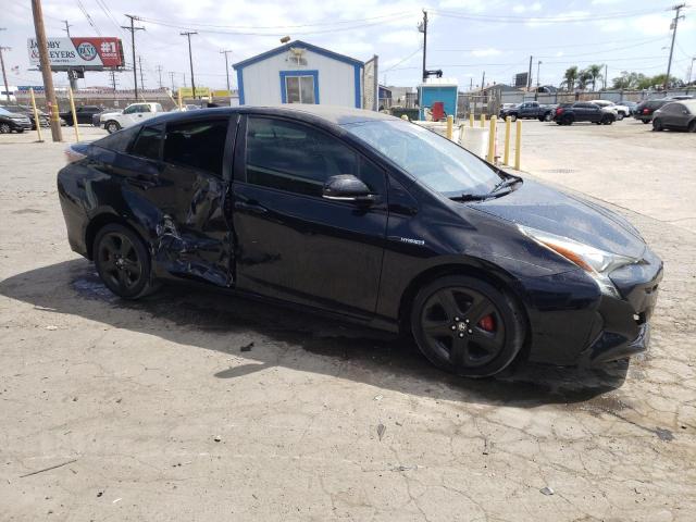 JTDKBRFU9J3600498 - 2018 TOYOTA PRIUS BLACK photo 4