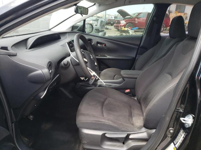 JTDKBRFU9J3600498 - 2018 TOYOTA PRIUS BLACK photo 7