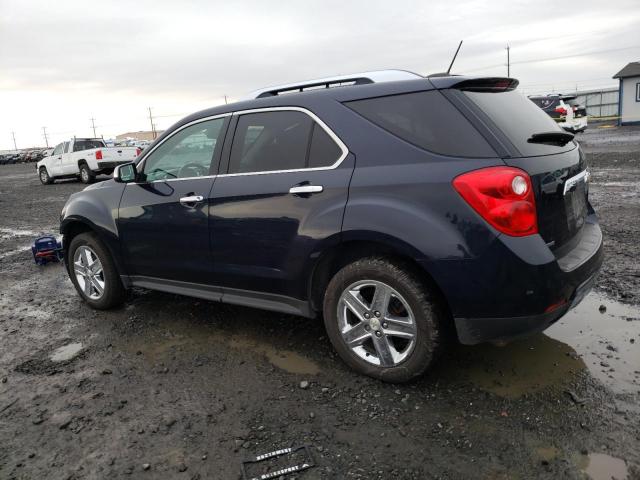 2GNFLHEK9F6123653 - 2015 CHEVROLET EQUINOX LTZ BLUE photo 2