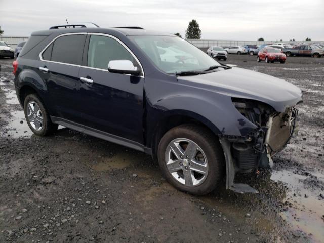 2GNFLHEK9F6123653 - 2015 CHEVROLET EQUINOX LTZ BLUE photo 4