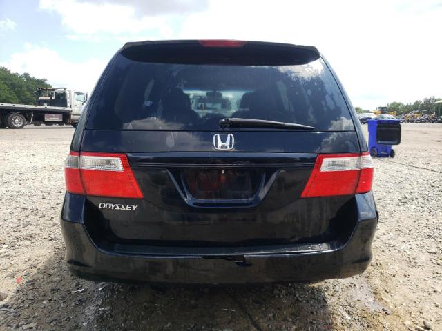 5FNRL38677B092468 - 2007 HONDA ODYSSEY EXL BLACK photo 6