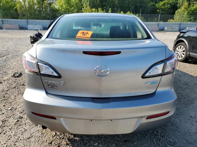 JM1BL1U79D1706221 - 2013 MAZDA 3 I SILVER photo 6