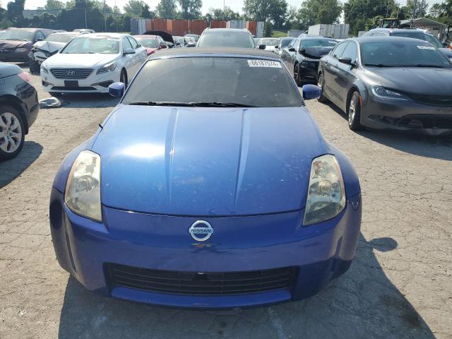 JN1AZ36A74M253121 - 2004 NISSAN 350Z ROADSTER BLUE photo 5