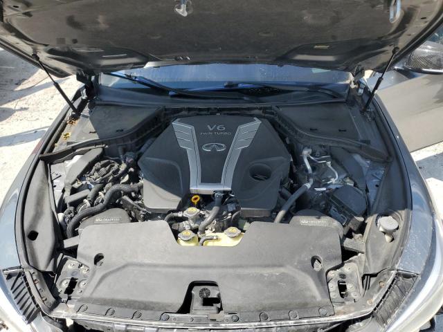 JN1EV7AR2JM437122 - 2018 INFINITI Q50 LUXE SILVER photo 11