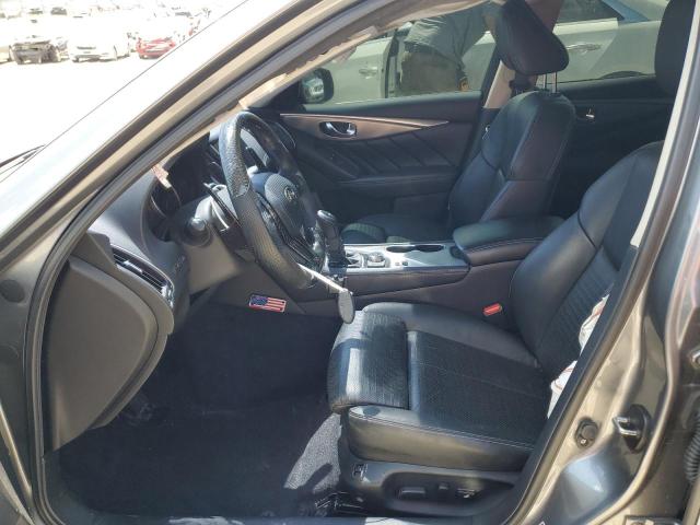 JN1EV7AR2JM437122 - 2018 INFINITI Q50 LUXE SILVER photo 7