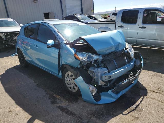 JTDKDTB33G1120353 - 2016 TOYOTA PRIUS C BLUE photo 4