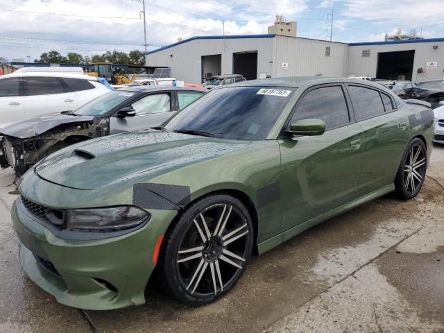 2C3CDXGJ7LH234813 - 2020 DODGE CHARGER SCAT PACK GREEN photo 1