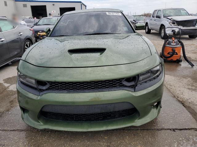 2C3CDXGJ7LH234813 - 2020 DODGE CHARGER SCAT PACK GREEN photo 5