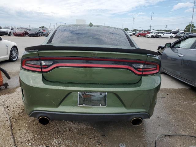 2C3CDXGJ7LH234813 - 2020 DODGE CHARGER SCAT PACK GREEN photo 6