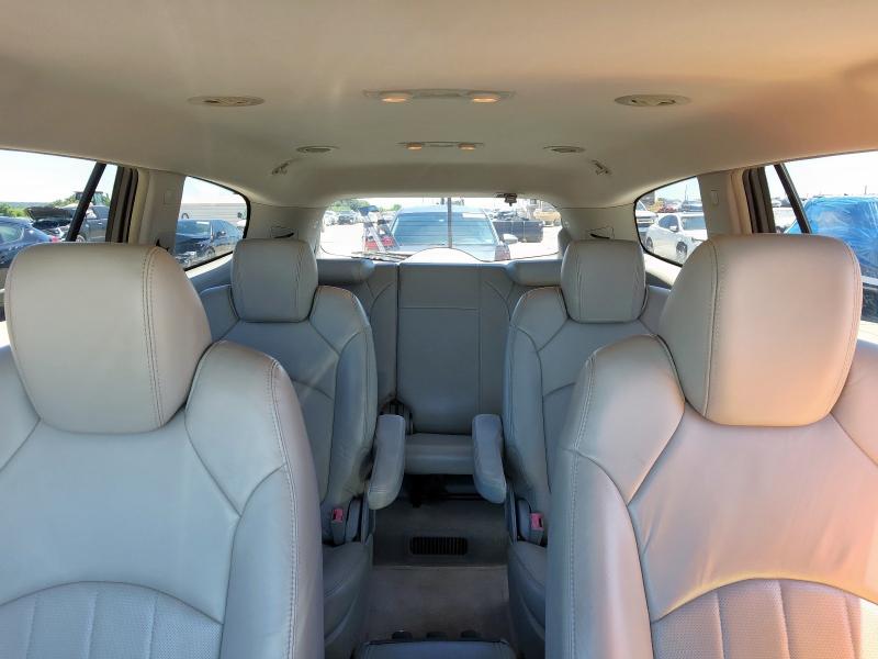 5GALRBED1AJ189782 - 2010 BUICK ENCLAVE CXL SILVER photo 10