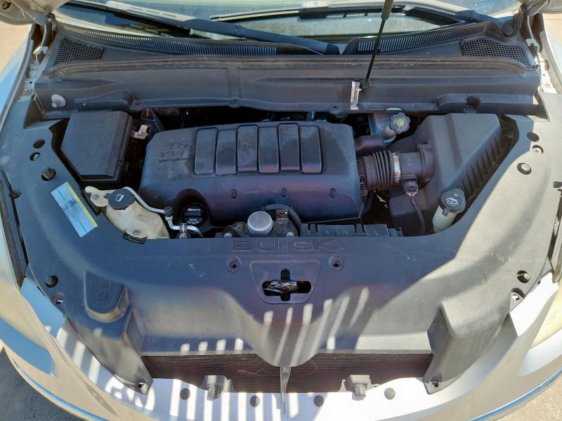 5GALRBED1AJ189782 - 2010 BUICK ENCLAVE CXL SILVER photo 12