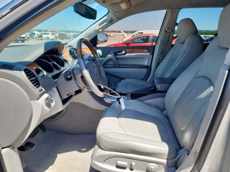 5GALRBED1AJ189782 - 2010 BUICK ENCLAVE CXL SILVER photo 7