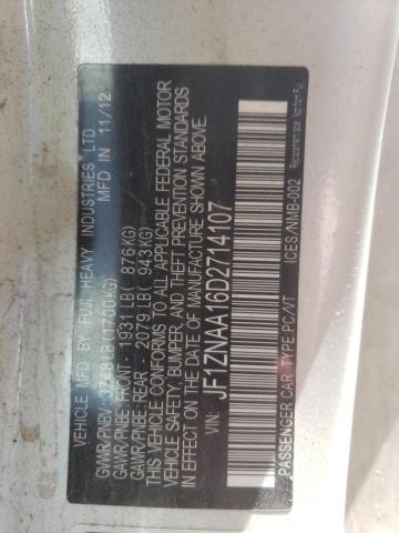 JF1ZNAA16D2714107 - 2013 TOYOTA SCION FR-S ბეჟი ფოტო 12