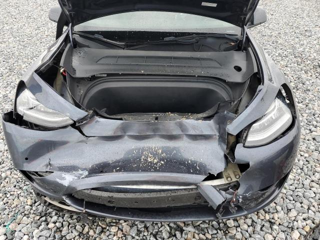 7SAYGDEEXNF480814 - 2022 TESLA MODEL Y 灰色 照片 11