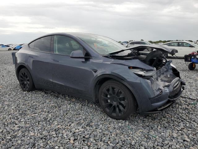 7SAYGDEEXNF480814 - 2022 TESLA MODEL Y 灰色 照片 4