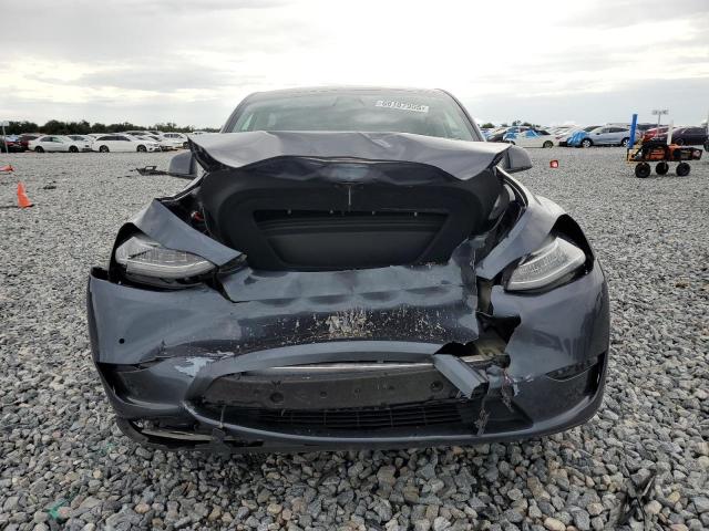 7SAYGDEEXNF480814 - 2022 TESLA MODEL Y 灰色 照片 5