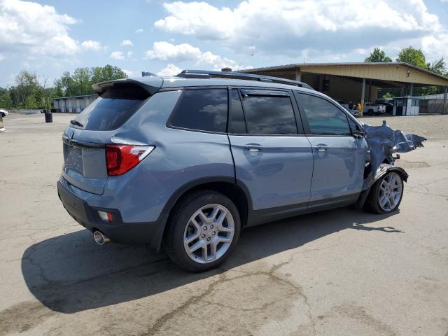 5FNYF8H54RB007175 - 2024 HONDA PASSPORT EXL أزرق صورة 3